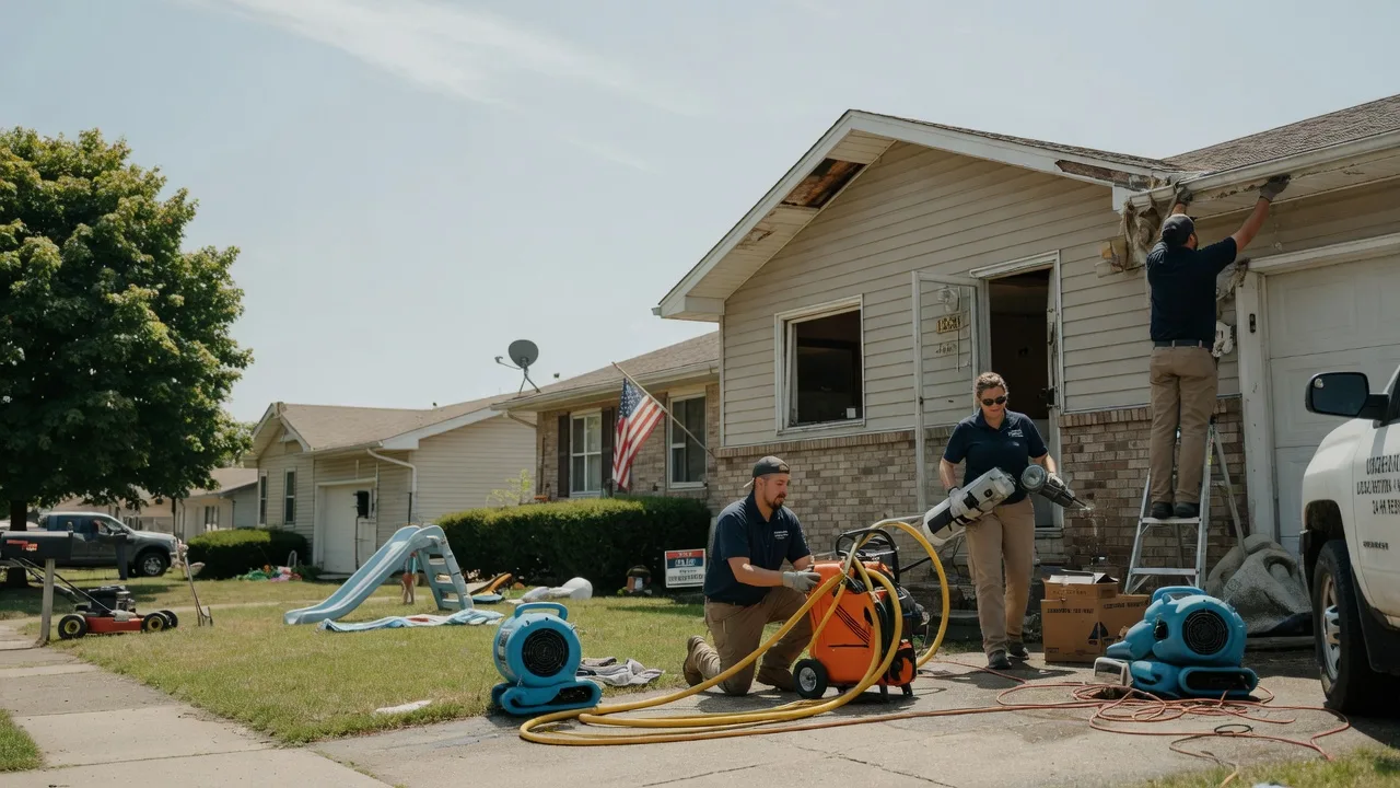 Water Damage Restoration in Benson, IL near me